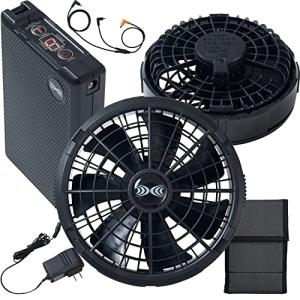 空調服 スターターキット XS23011 C/K90 (ブラック) XEBEC ジーベック 空調服 スターターキット18Vワンタッチファン 春夏用