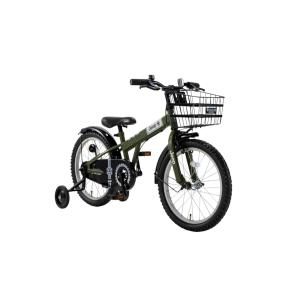18インチ 自転車 ジープ 子供用自転車 グリーン 苫小牧西店 Jeep（ジープ） キッズ 子供 幼児用 自転車 18インチ 4歳〜8歳 2025