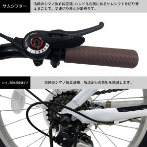 折りたたみ自転車 自転車 折り畳み自転車20イ...の詳細画像2