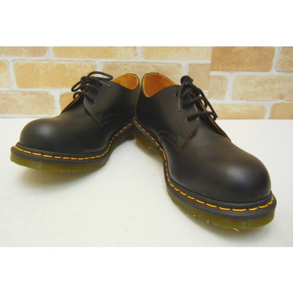 ドクターマーチン メンズ BLK 3ホール uk8 AW006 Dr.Martens