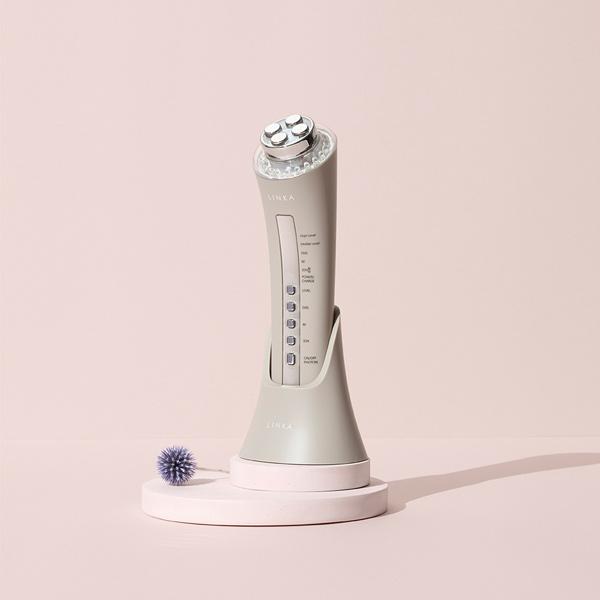 美顔器 LINKA リンカ マルチフェイシャルトリートメント リフトアップ効果 超音波 温熱ケア R...