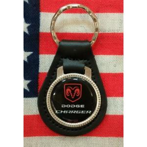 ダッジチャレンジャー レザーキーホルダー Dodge Challenger : アイワ