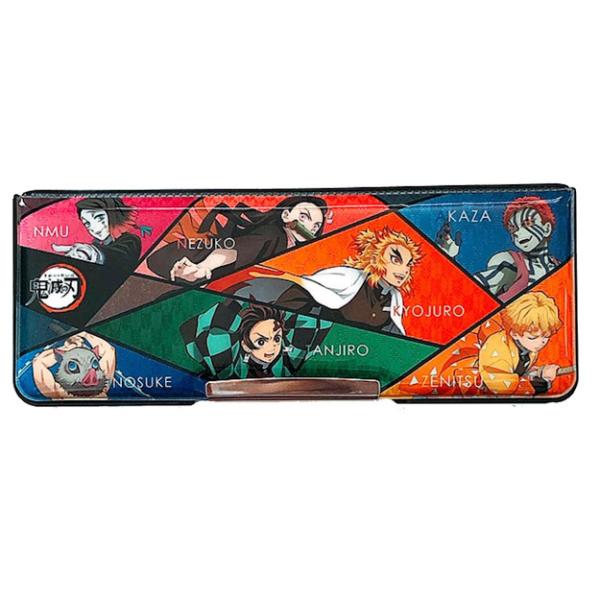 鬼滅の刃 両面開き ペンケース 無限列車 筆箱 鉛筆削り つき 筆入れ