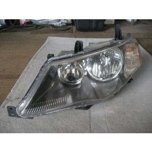 ☆破損無☆黄ばみ無 アウトランダー DBA-CW5W 右ヘッドランプ HID