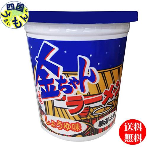 徳島製粉 金ちゃんラーメンカップ しょうゆ味 71g×12個入 １ケース 12個【四国物産】
