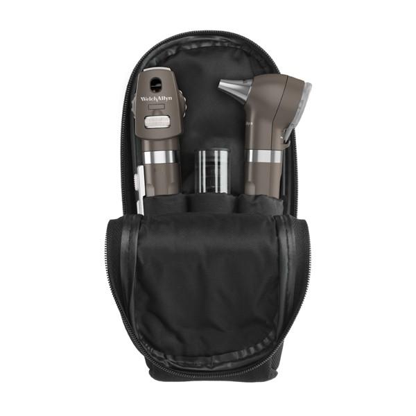 耳鏡-眼底鏡ウェルチアレン_ポケットLED検眼鏡耳鏡セット92871-BLKブラックソフトケース付_...