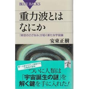 （古本）重力波とはなにか 「時空のさざなみ」が拓く新たな宇宙論 安東正樹 講談社 KB1983 20...