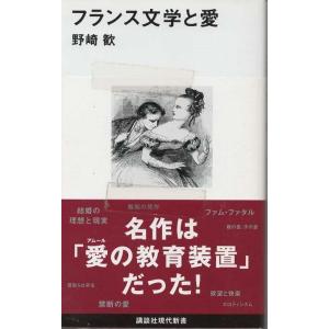 （古本）フランス文学と愛 野崎歓 講談社 S03025 20131020発行