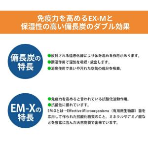 マルエーニット EM-X 備長炭 のびのびナチ...の詳細画像3