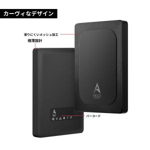 3年保証 外付けハードディスク 5TB ポータ...の詳細画像3