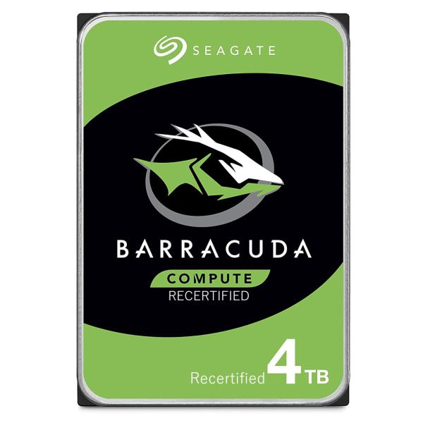 Seagate BarraCuda 3.5&quot; ST4000DM004-FR 4TB 内蔵ハードディス...