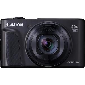 量販店印付き　Canon コンパクトデジタルカメラ PowerShot SX740 HS ブラック PSSX740HSBK｜ajatsonlyonestore