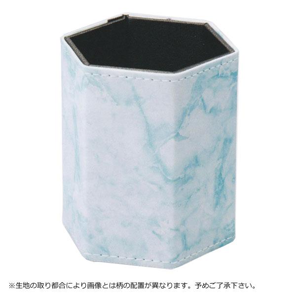 マーブル柄 大理石調/大きめ メガネスタンド メガネホルダー 眼鏡スタンド ペン立て ペンスタンド ...