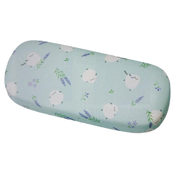 FRIENDS HILL フレンズヒル/クロス付 メガネケース/薄型 スリム ハードケース バネ式 ...