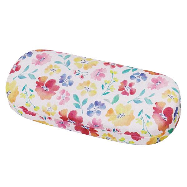 FRIENDS HILL　フレンズヒル/クロス付き　薄型　メガネケース/総柄　カラフル　花柄　ボタニ...