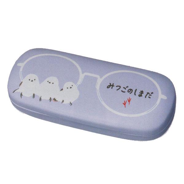 FRIENDS HILL フレンズヒル/クロス付 メガネケース/薄型 スリム ハードケース バネ式 ...