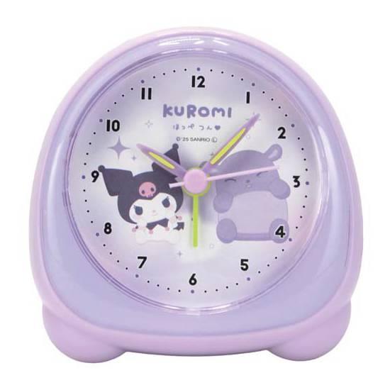 サンリオキャラクターズ/ライト付 おにぎりアラームクロック 目覚まし時計 小型 キッズ/クロミ バク...