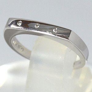 セイコージュエリー　プラチナ　ダイヤモンドリング SEIKO プラチナ/ダイヤモンド POSYリング メッセージリング (代引不可