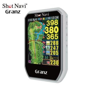 日本製/ゴルフナビ GPSナビ ハンドヘルド ハンディ/Shot Navi Granz ショットナビ グランツ/タッチパネル 充電式 スリム 軽量/ホワイト 4562201214212/インター｜ajewelry