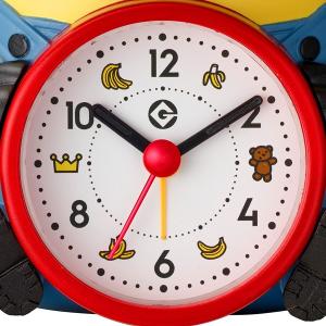 リズム時計 クオーツ 目覚まし時計/ミニオンズ...の詳細画像2