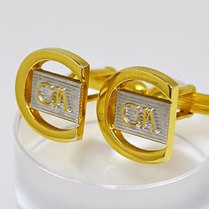 半額/ K14WG ホワイトゴールド/エメラルド ネクタイピン(代引き不可