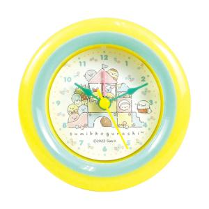 プラスト/すみっコぐらし/ラウンドアラームクロック 目覚まし時計/みにっコとあそぼ 5251-718/SG-5520356MA ティーズファクトリー(取)