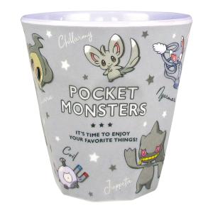 ポケモン ポケットモンスター/メラミンカップ タンブラー コップ 食器/カラーズ グレー 5252613/PM-5525521GY  プラスト ティーズファクトリー