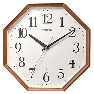 CITIZEN(シチズン)　電波掛時計/木枠　8MY529-006(取）