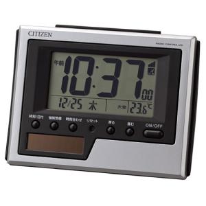 RHYTHM 電波 デジタル 時計 フィットウェーブソーラーD215 8RZ215SR19