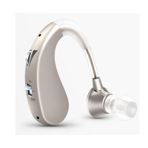 ■X DESIGN沐光/高性能デジタル集音器 耳かけ式 USB充電式 左右兼用 両耳用 高齢者 中度...