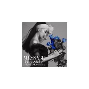 通常盤 中島美嘉 CD/MESSAGE 〜Piano & Voice〜 21/12/22発売 オリコン