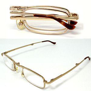 即納/折りたたみ　シニアグラス　老眼鏡 　リーディンググラス/Carton　カートン光学　+4.00 (代引不可)｜ajewelry