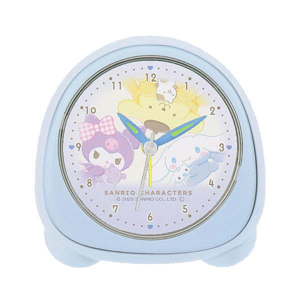 サンリオキャラクターズ SANRIO/ミニライトクロック 目覚まし時計 ライト付 入学 卒園 卒業 ...