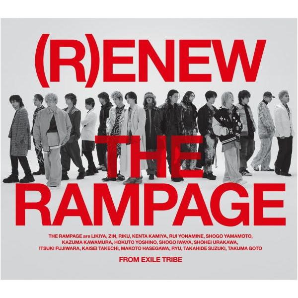 特典ポスター(希望者) MV盤(初回仕様) 応募用シリアル+トレカA1種 THE RAMPAGE f...