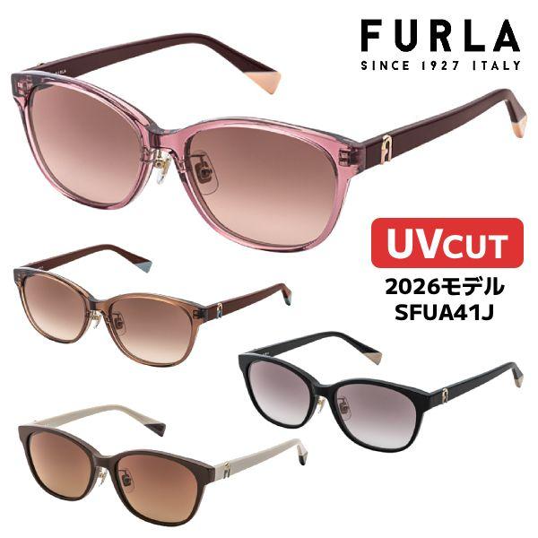 2026モデル/FURLA フルラ/サングラス UVカット カラーレンズ レディース ウェリントン ...
