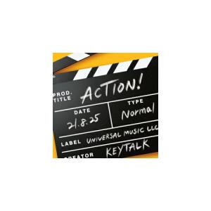通常盤 (初回仕様/取) (初回のみ) KEYTALK CD/ACTION！ 21/8/25発売 オリコン加盟店の商品画像