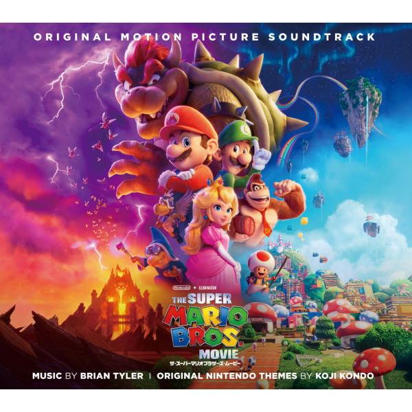 初回仕様限定盤 豪華6枚パネルパッケージ ブライアン・タイラー 2CD/ザ・スーパーマリオブラザーズ...