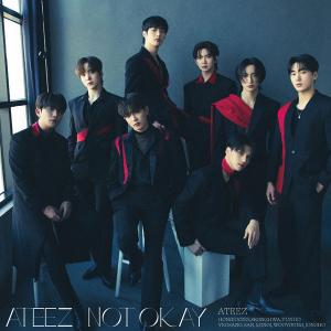 初回フラッシュプライス盤(初回生産分) 応募抽選特典封入 メンバー別セルカトレカD ATEEZ CD/NOT OKAY 24/2/28発売｜ajewelry