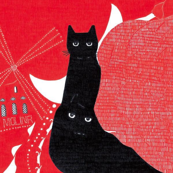 通常盤 EPサイズ紙ジャケット仕様 黒猫同盟 CD/ムーランルージュの黒猫 24/2/22発売【オリ...