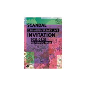 初回限定盤(取) 特殊パッケージ仕様 SCANDAL DVD+2CD/SCANDAL 15th ANNIVERSARY LIVE 『INVITATION』 at OSAKA-JO HALL 21/11/24発売 オリコン加盟店｜ajewelry