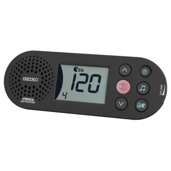 ●SEIKO セイコー/デジタルメトロノーム ボイスメトロノーム/コンパクト 軽量 英語ボイス 幅広...