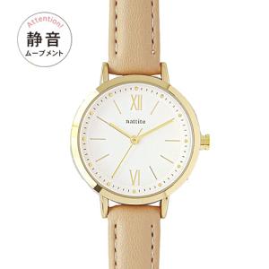 フィールドワーク Field work 腕時計 時計 革ベルト時計 YM060 スローマ 静音ムーブメント レディース時計 アナログ時計