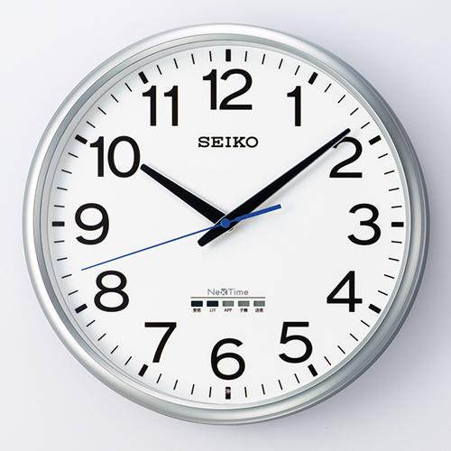 SEIKO　セイコー　ハイブリット　電波掛時計　時間ぴったり　NexTime　ネクスタイム/ZS25...