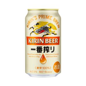 ビール 缶ビール キリン一番搾り350缶2ケース 48本ギフト包装対応 まとめ買い｜ajima-saketen