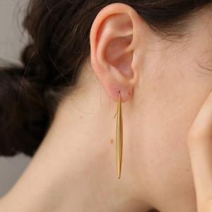 ピアス ajiro accessory  アレルギー対応 レディース 金属アレルギー対応 大ぶり サージカルステンレス シルバー ゴールド おしゃれ P204