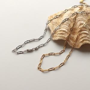 ネックレス ajiro accessory サージカル ステンレス チェーン レディース アレルギー対応 ゴールド シルバー 錆びない シンプル N173