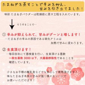 玉ねぎパウダー たまねぎ オニオン 味彩 たま...の詳細画像4