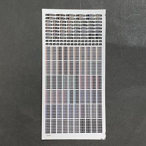 汎用行先ステッカー(3100形篇)(Nゲージ)