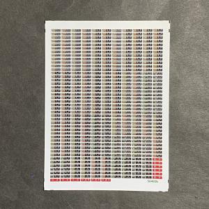 民鉄新型特急用サボステッカー（全1種）(Nゲージ)