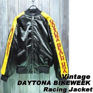 ajito DAYTONA  デイトナ バイクウィーク ビンテージ レーシング ジャケット　モーターサイクル バイクウェア ヴィンテージ　スタジャン｜ajito